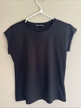 ZARA BEADED TOP